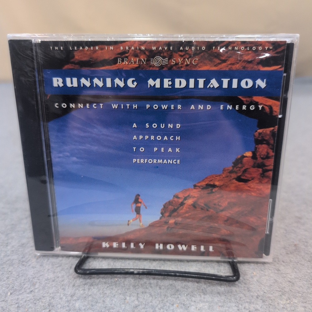 Kelly Howell Running Meditation Brain Sync Audio CD New Sealed Peak Performance